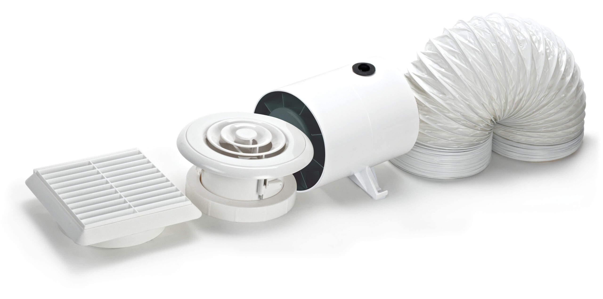 100mm In-Line Axial Fan DVF - Domus Ventilation