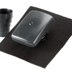 External Roof Duct Terminals, Black/Grey