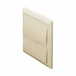 Rigid Duct Outlet with Gravity Flaps 100mm Cotswold