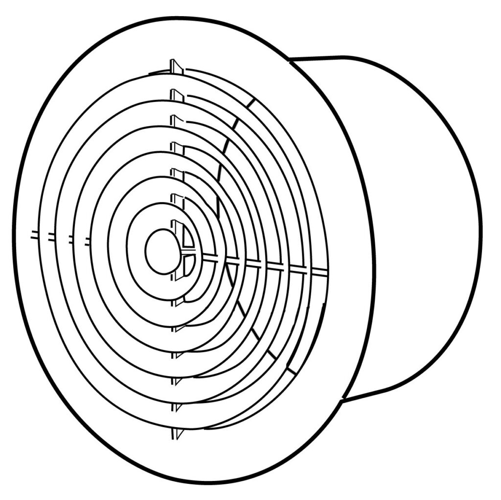 Architectural Grilles - 5907W diagram
