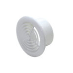 Rigid Duct Diffuser 125mm White