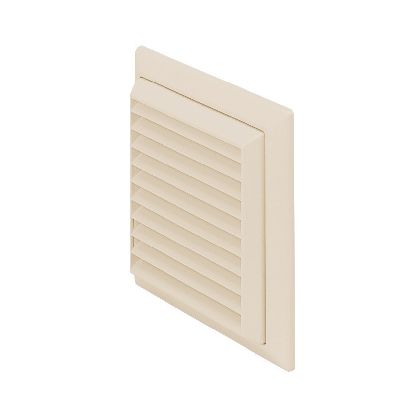 Rigid Duct Outlet Louvered Grille 150mm Cotswold