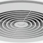 Architectural Circular Diffuser 125mm White