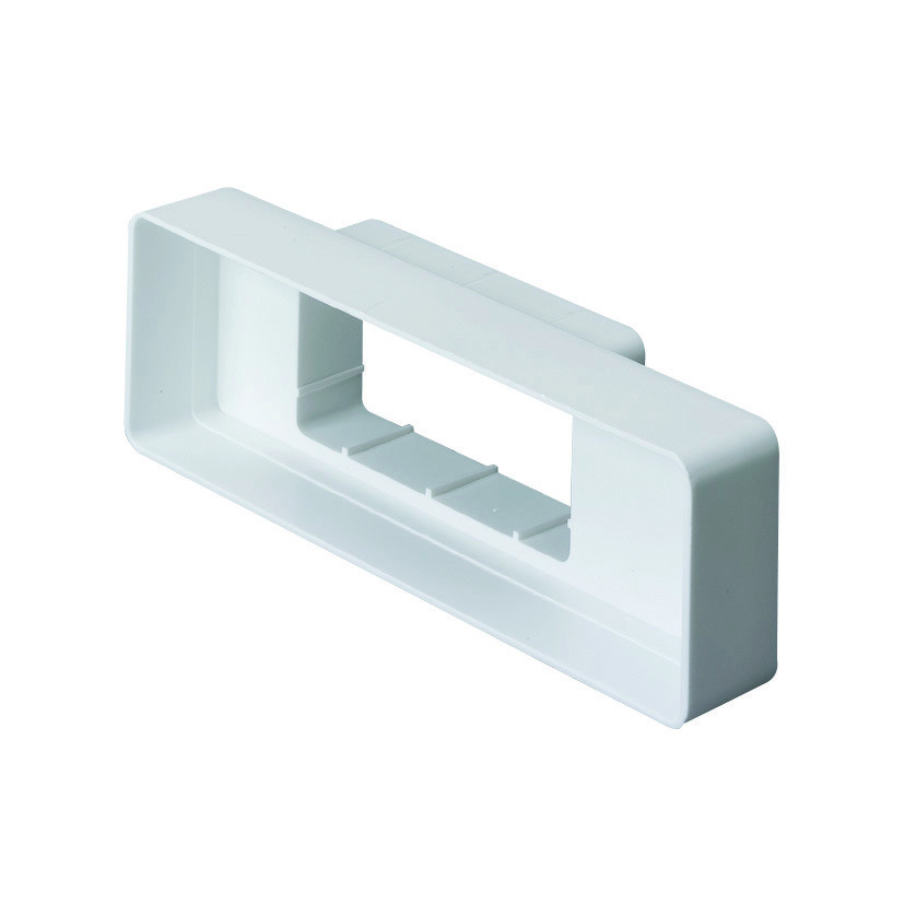 Rigid Duct In-Line Adapter White