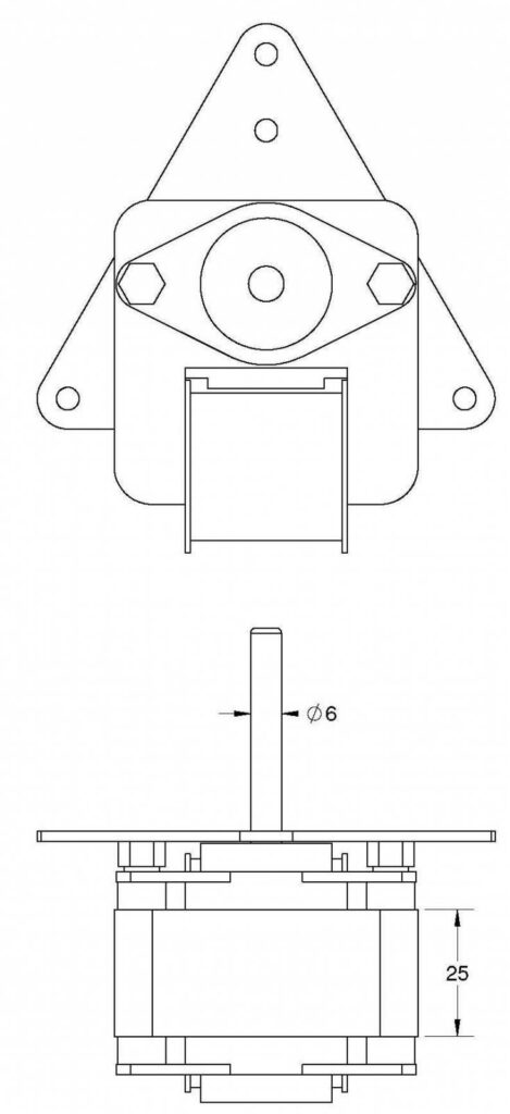 Fan Motor SPR102 diagram