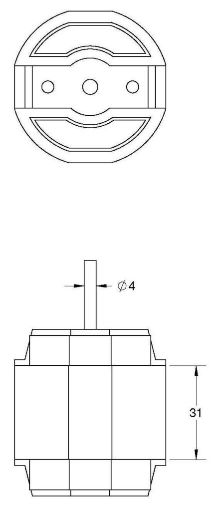 Fan Motor - SPR105 diagram