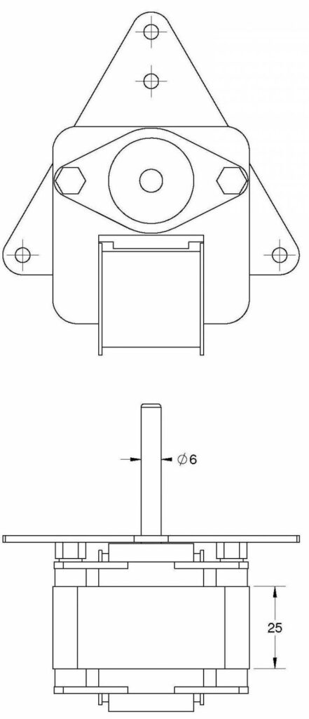 Fan Motor - SPR110 diagram