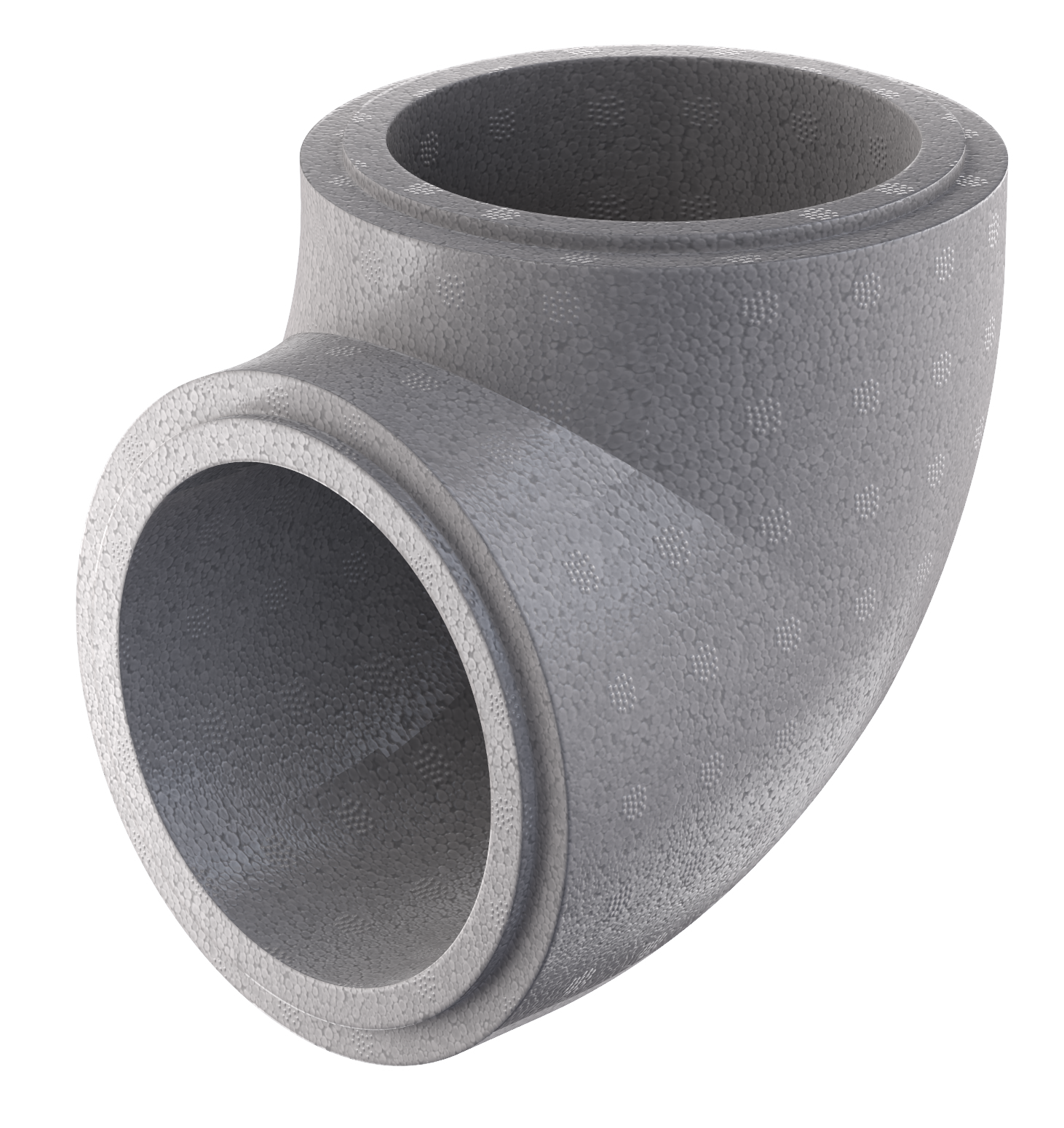 Thermal All-in-One 90º Horizontal Bend 125mm